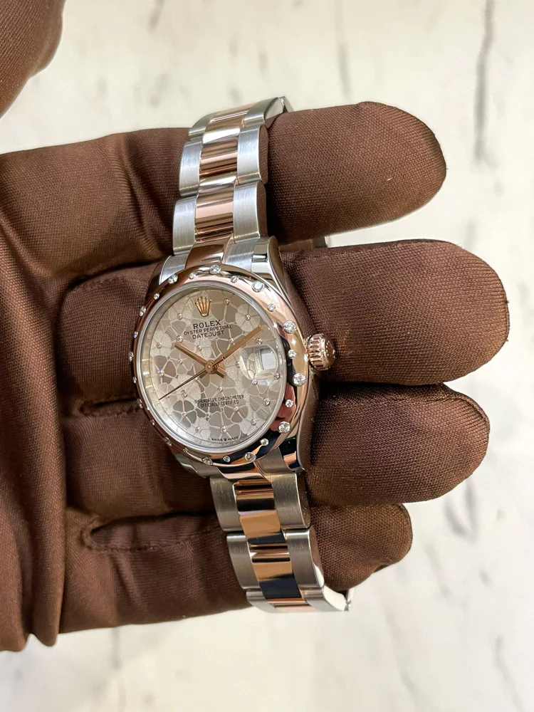 Rolex Datejust 31 Floral Diamonds Full Set 2023